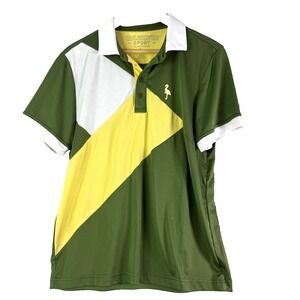 Tailorbyrd Sport New York Flamingo Polo Golf Shirt Sz S Small
